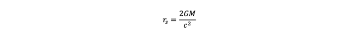 Radio de Schwarzschild